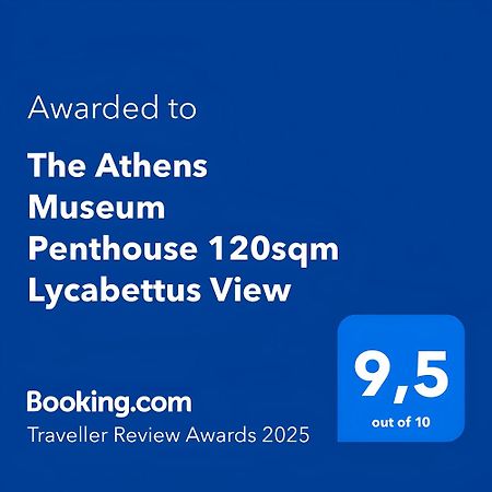 The Athens Museum Penthouse 120Sqm Lycabettus View Apartment Exterior foto